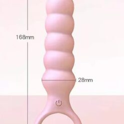 Niewielkie dildo analne, o zmiennej średnicy, Prostate Massager,silikon, USB