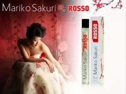 Perfumy damskie z feromonami, Mariko Sakuri Rosso, 15 ml, atomizer