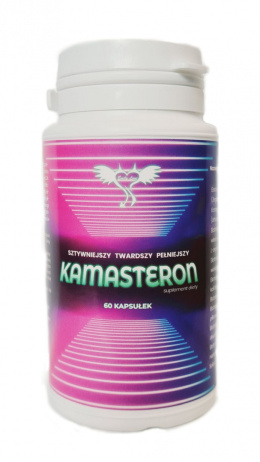 Suplement diety Kamasteron, poprawiający funkcje seksualne mężczyzn, 60 kapsułek po 746 mg