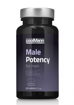Suplement diety, Male Potency, wspomaga funkcje seksualne mężczyzny, 60 tabl.