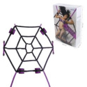 Wiązanie Spider-web Bed, do krępowania w pozycji leżącej, na materac