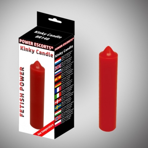 Woskowa świeca do zabaw BDSM, Power Escorts Kinky Candle