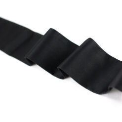 Kajdanki z tkaniny, welurowe, z szarfami, Roomfun