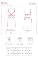 Komplet bielizny erotycznej Aristodeme: koszulka i stringi, LivCoCorsetti