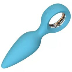 Korek analny Orville, (zatyczka analna, plug) z wibracjami, silikon, USB, Kistoy