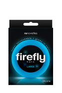Pierścień erekcyjny Firefly, świecący w ciemności, silikon