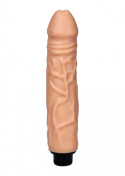 Wibrator realistyczny (wibrujące dildo) Eros, cyberskóra, baterie, Boss of Toys