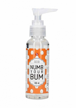Żel (lubrykant) analny Numb Your Bum, wodny, znieczulający, butelka z pompką, 100 ml